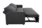 ZUN 78 Inch 3 in 1 Convertible Sleeper Sofa Bed, Modern Fabric Loveseat Futon Sofa Couch w/Pullout Bed, W1417131880