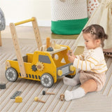 Wooden Baby Walker with Multi-Fun Tool Bench 50707500