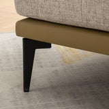 Modern Two-tone Barrel Fabric Chair, Upholstered Round Armchair for Living Room Bedroom Reading 15576064