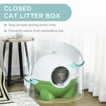 ZUN Cat Litter Box、Cat Litter Box Enclosure 56382277