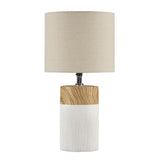Textured Ceramic Table Lamp B03594979