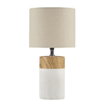 ZUN Textured Ceramic Table Lamp B03594979