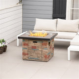 ZUN Fire Pit Table 73062067