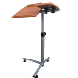 Home Use Multifunctional Lifting Computer Desk Brown 33725611