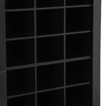 ZUN Stylish Design 30 Shoe Cubby Console, Contemporary Shoe Cabinet with Multiple Storage Capacity, Free 64331951