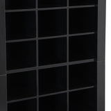 ZUN Stylish Design 30 Shoe Cubby Console, Contemporary Shoe Cabinet with Multiple Storage Capacity, Free 64331951