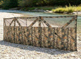 Camouflage Blind 3-Panel 176" x 58.3" with Quick-Access See Through Windows for Fast Setup 57629157