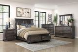 Elegant Design 3-Drawers Nightstand Traditional Vintage Bedroom Furniture 1pc Espresso Finish B011P224821