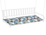 Outdoor Bench Cushion, 60 20 4 Inch, Tufted Waterproof Swing Cushion with Ties, for Patio Bench 64372140