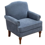 Accent Chair.Nailhead Trim Armchair for Living Room,Comfy Chenille Club Sofa Chair,Springs Cushions W3042P262907