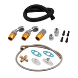 Turbo Oil Feed & Return Line Kit for Ford Falcon BA BF XR6 FG FGX GT30 GT3582 37443293