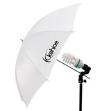 135W Silver Black Umbrellas with Background Stand Non-Woven Fabrice Set 64774424