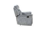 Mariana Silver Gray Fabric Manual Recliner Chair B2726P250940