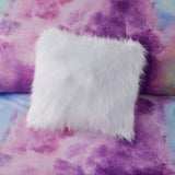 Twin/Twin XL Watercolor Tie Dye Printed Comforter Set with Throw Pillow B035129810