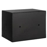 17E Home Use Upgraded Electronic Password Steel Plate Safe Box Black 03651234