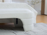 64.96"Wide Modern Upholstered Armless Upholstered Bedroom Benches End of Bed Bench for Entryway, W3189P445987