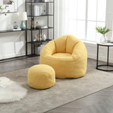 Bedding Bean Bag Sofa Chair High Pressure Foam Bean Bag Chair Adult Material with Padded Foam W1996P183284