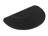3x 4.5x 1/2" Beauty Salon Semicircle Anti-fatigue Salon Mat Black 42550201