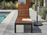 Outdoor Chaise Lounges Pool Lounge Chairs Outdoor Daybed Recliner with Adjustable Backrest for N719P383161D
