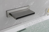 SHOWER Waterfall Waterfall Tub Faucet Wall Mount Tub Filler Spout For Bathroom sink Multiple Uses W127257874