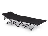 Folding Camping Cot Bed with Soft Pad, Portable Outdoor Cot, Adults Sleeping Bed for Home Office Nap 92690185