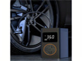 1pc Black 3600mAh Portable Car Inflation Pump, Intelligent Wireless Tire Inflation Pump, 19577869