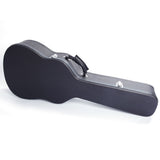 39" Classical Guitar Hard Case Microgroove Flat Black 28845359