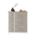 ZUN Dresser with 7 Drawers - Furniture Storage Tower Unit for Bedroom, Hallway, Closet, Office 27962051