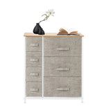 ZUN Dresser with 7 Drawers - Furniture Storage Tower Unit for Bedroom, Hallway, Closet, Office 27962051