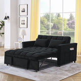 Sleeper Sofa, Convertible Sofa, Recliner, Bed, 3-in-1, 3-Position Adjustable Backrest, 2-Seater W1853126218