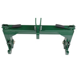 3 Pt Quick Hitch Adapter For Category 1 & 2 W/ Adjustable Bolt Tractor 3000lb,Green 72514488