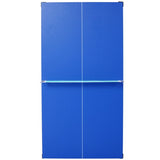 5-in-1 Multi-Game Table - Billiards, Push Hockey, Foosball, Ping Pong, and Basketball brown /blue 17255780