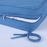 24x24 Inch Outdoor Deep Seat Cushion Set - Waterproof Fade-Resistant Patio Furniture Cushions with W419P290472