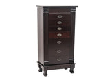 Standing Armoire Cabinet Makeup Mirror and Top Divided Storage Organizer, Large Standing 32145954