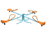 Teeter Totter for Kids,Kids Seesaw Swivel Teeter Totter Home Playground Equipment,360 Degrees 02634616