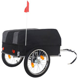 Heavy-Duty Bike Cargo Trailer with Removable Waterproof Cover 88 lbs Capacity, 16" All-Terrain W2932P289393