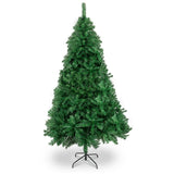 ZUN 5 FT Artificial Christmas Tree, Unlit Christmas Pine Tree with 500 Branch Tips and Sturdy Metal 82881767