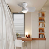 23 Inch Indoor Ceiling Fan With 3 Color Dimmable 3 ABS Blades Remote Control Reversible DC Motor W934P264724