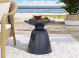 Outdoor Metal end Table -Large 73615.00NBLU