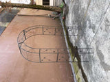 Metal Garden Arch Garden Arbor Trellis Climbing Plants Support Arch Outdoor Arch Wedding Arch Party W656127048