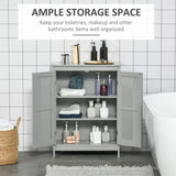 ZUN Bathroom Cabinet Grey （Prohibited by WalMart） 76245562