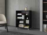 Black Bookcase with Six Shelf B062P252203