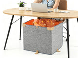Under Desk Leg Warmer, 3-Sided Electric Foot Heater with 3 Heat Levels & Timer, Tri-Fold Portable 61526660