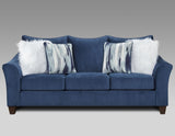 ZUN Camero Fabric Pillowback Sofa T2574P195798