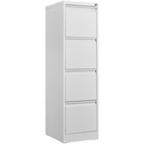 ZUN 4 Drawer File with Lock Metal Vertical File Storage Office Home Steel Vertical File W1247P173379