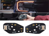 Headlight Module Amber LED Daytime Running Light Fit For Ford Ranger 2023-2025 New 60717191