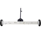 36" Rolling Magnetic Pick-Up Sweeper, Heavy Duty Push-Type with Release, for Nails Needles Screws W46577098