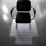 90 x 120 x 0.2cm PVC Home-use Protective Mat for Floor Chair Transparent 09988203