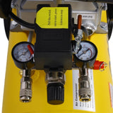 3.5HP Portable 10 Gallons Oil-Lubricated Air Compressor Tank Ultra Quiet Horizontal Tank Adjustable W46564402