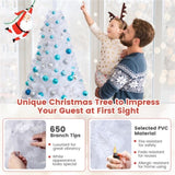 6 Feet White Christmas Tree 95485216